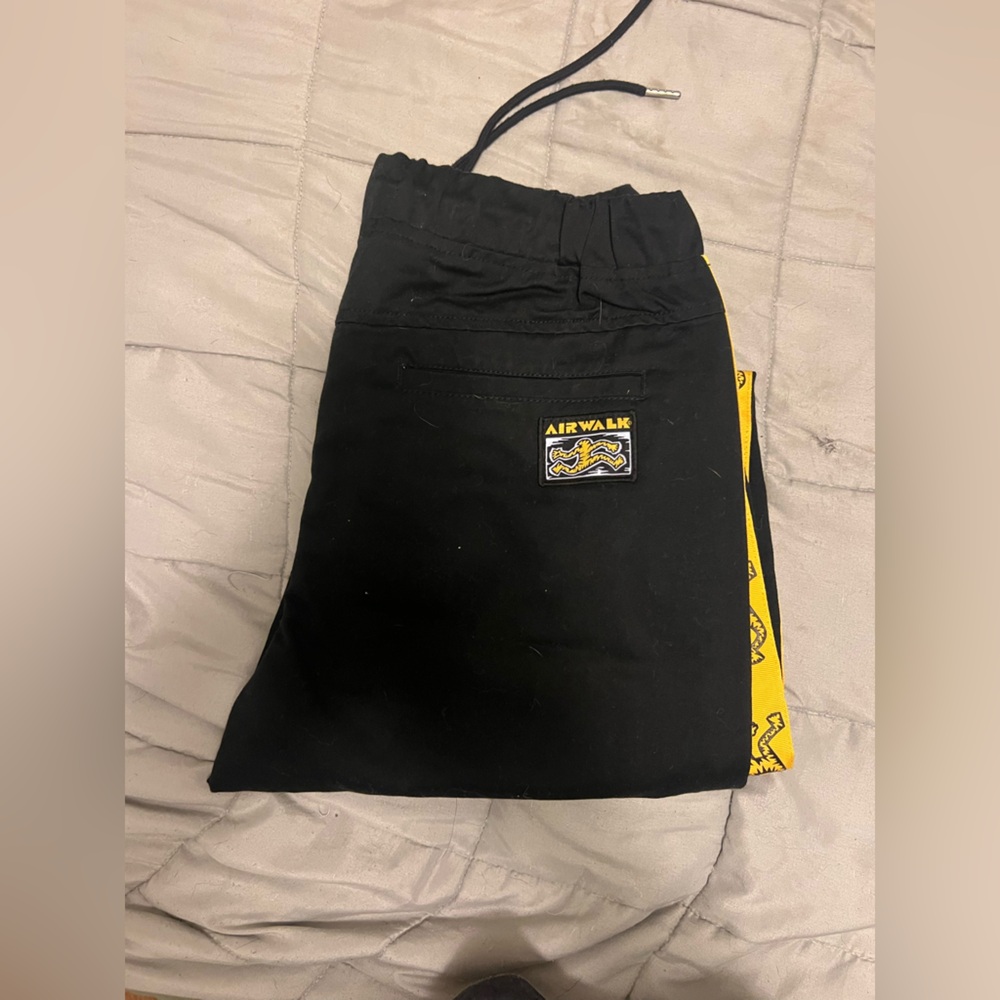 Airwalk Black Drawstring Pants